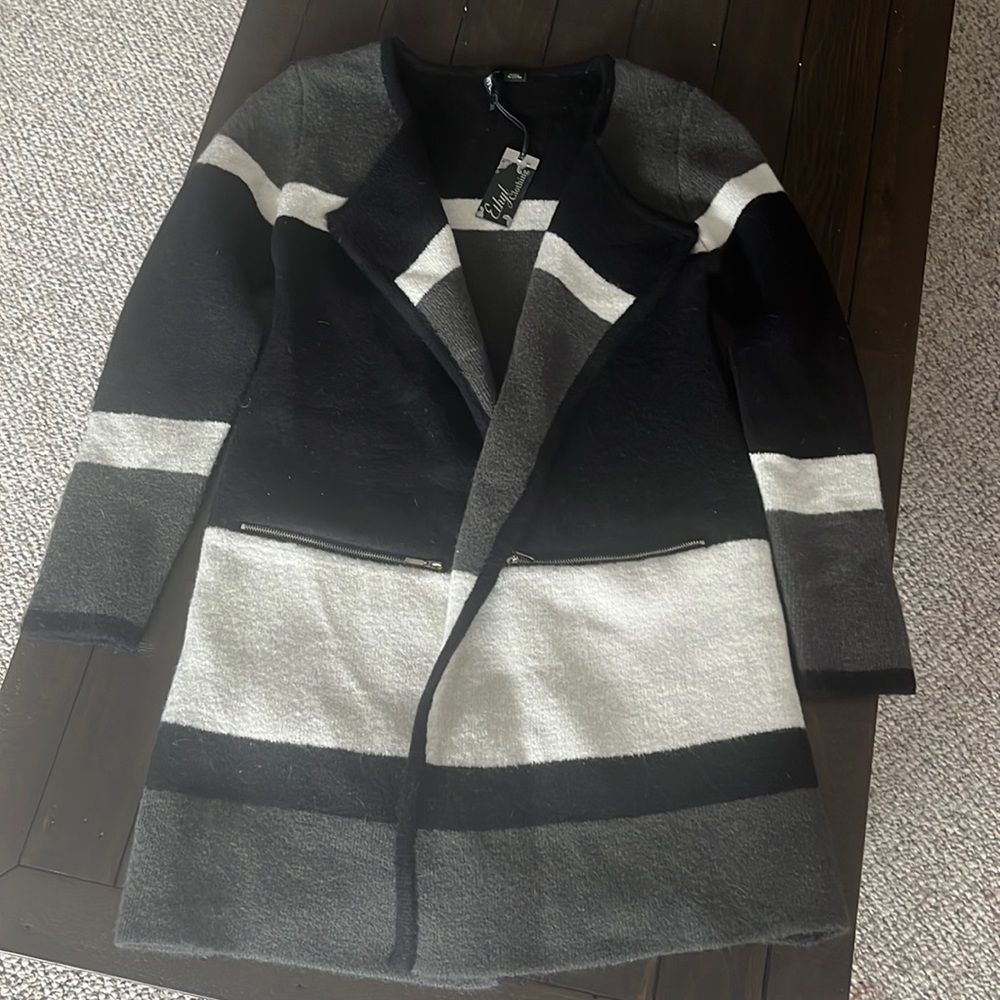 Warm sweater cardigan by Ethyl Clothing